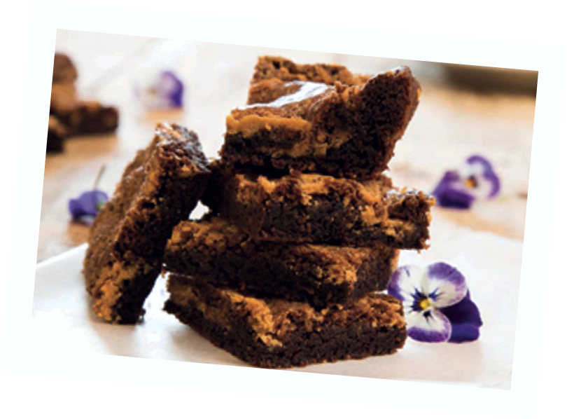 Peanut butter Swirl Brownies