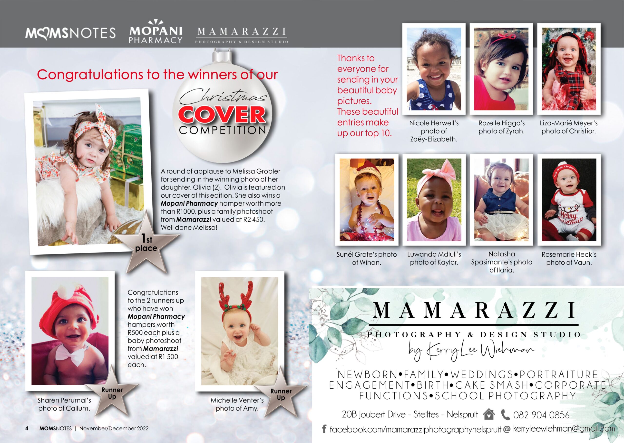 Moms Notes - Facebook POSTS Nov_Dec Cover Winners