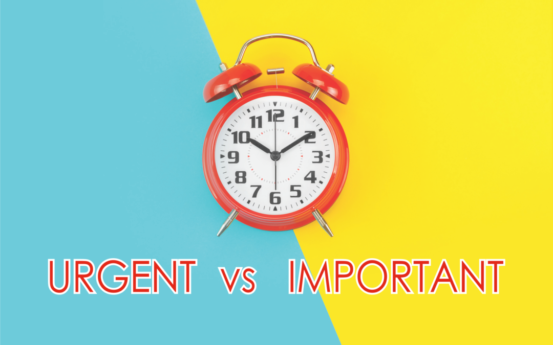 Urgent vs important!
