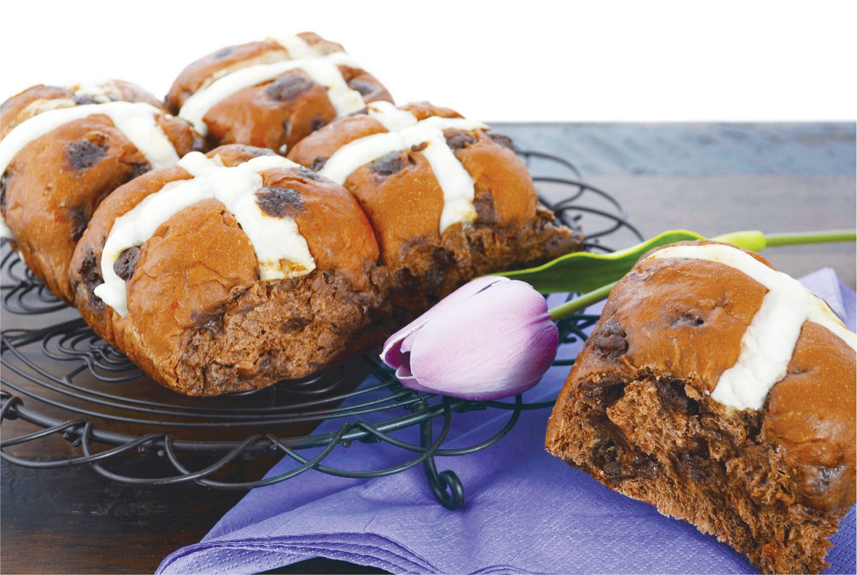 Hot cross buns