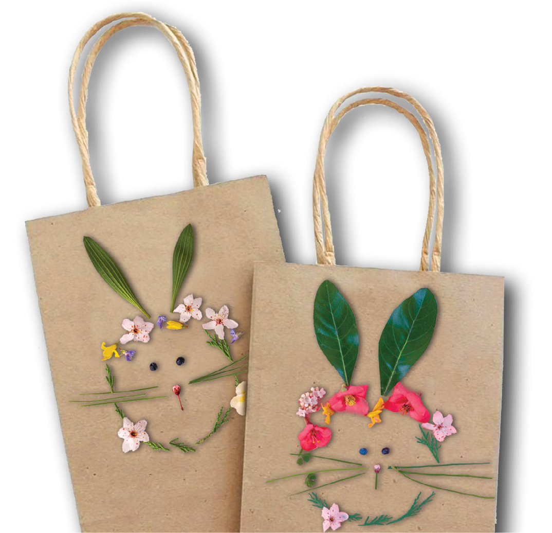 Easter activity basket paper bag
