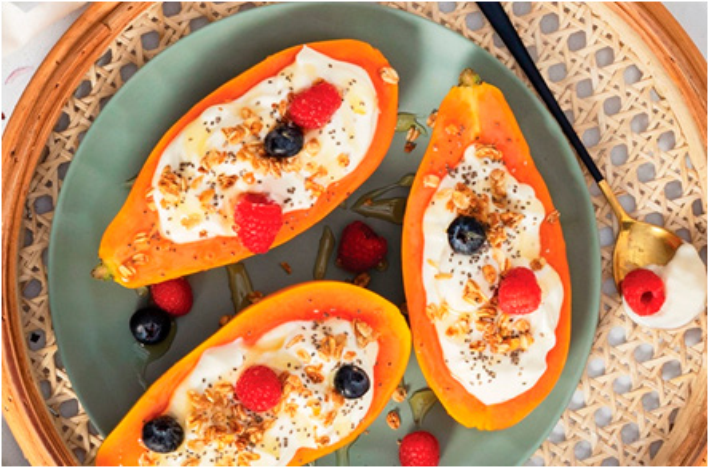 Mothersday Breakfast - Papaya Breakfast Bowl