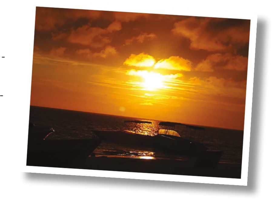 Sisters doing it for themselves - Mauritius beach sunset