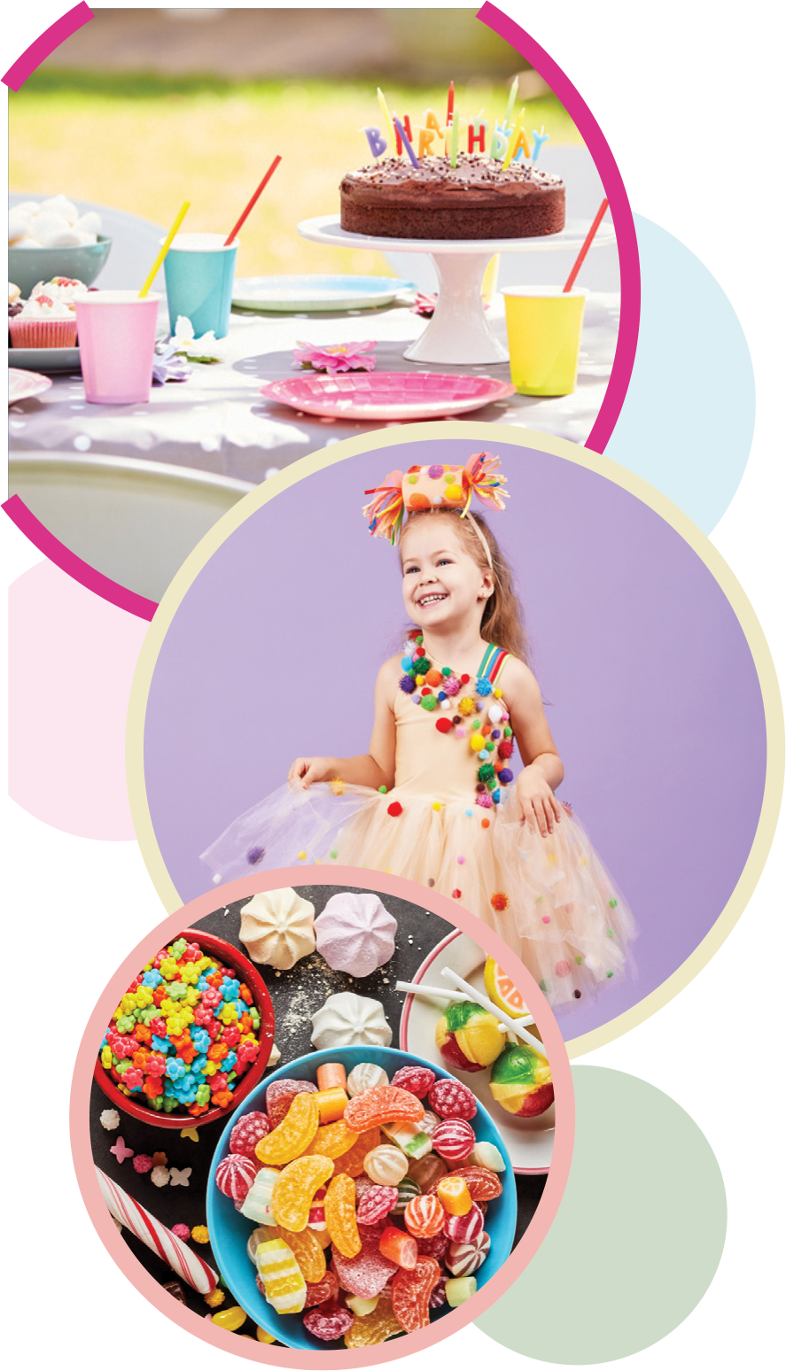 party planing - dress up and sweets