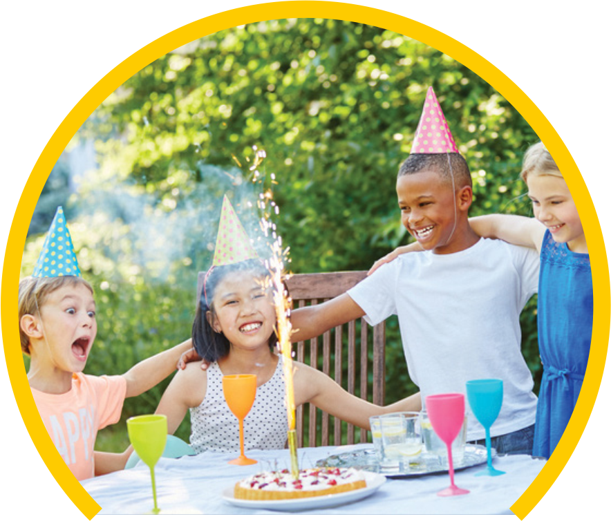 party planning - kids birthday with friends