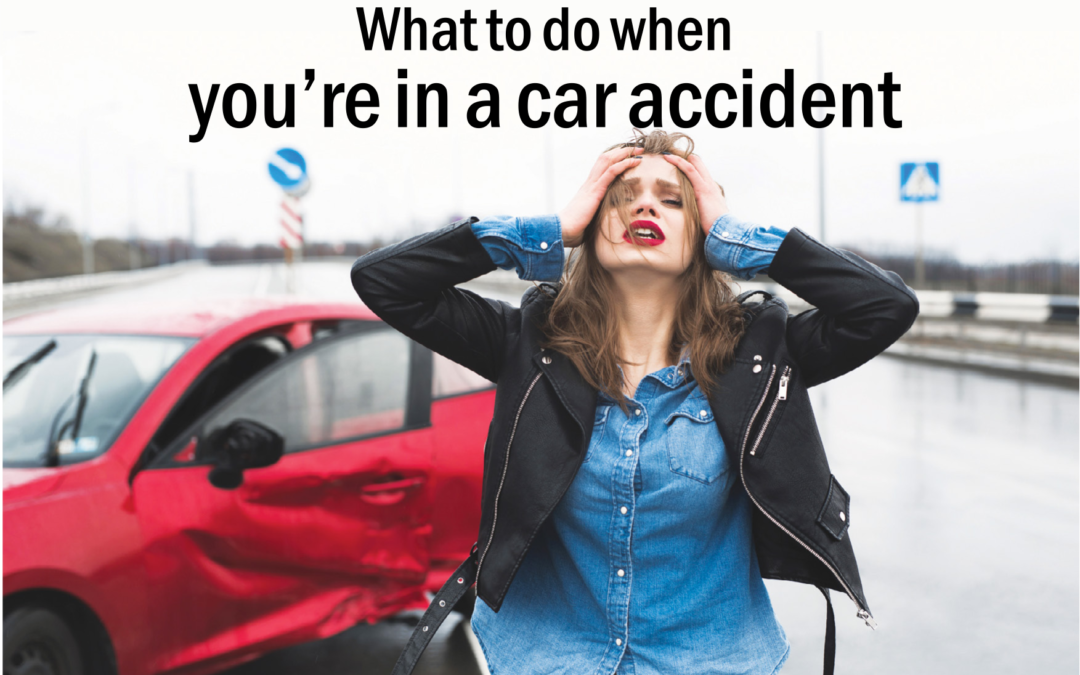 Travel safe – car accident