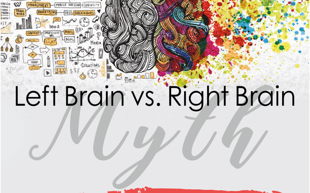 Left brain vs right brain myth