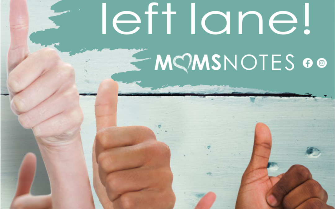 Life in the left lane